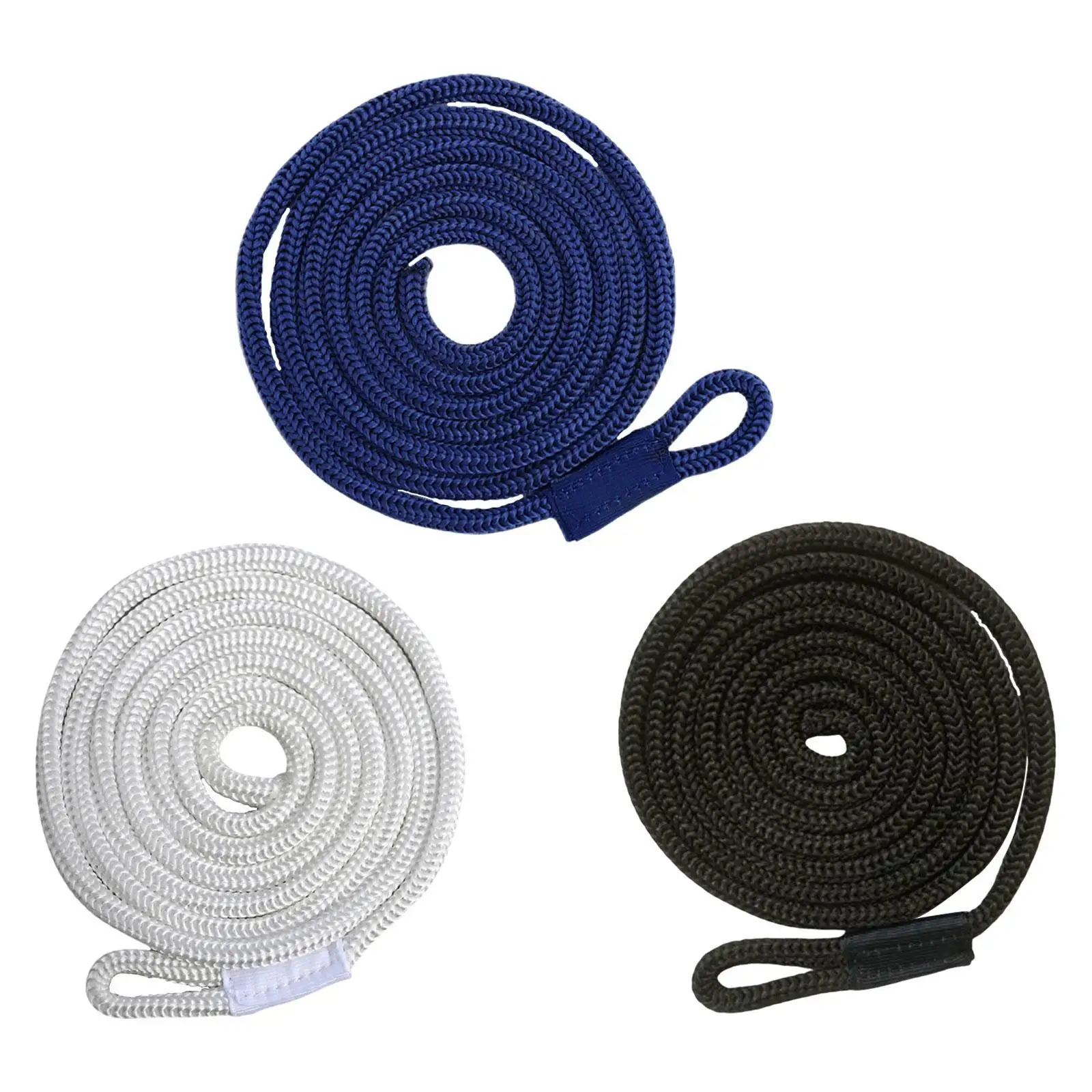 Dock Bumper Fender Lines Protective PE Rope Boat Fenders for Yacht Pontoon Inflatable Rafting Boat Use