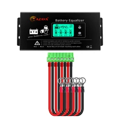 Mazava 4S HX02 LCD Battery Equalizer Active Gel AGM Lead Acid Li-ion LiFePO4 Battery Monitor Balancer 4S 4P 12 24 36 48 96 V