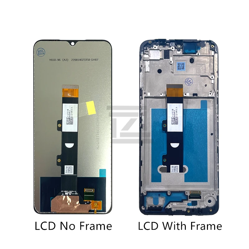 For Motorola Moto E22i LCD Display Touch Screen Digitizer Assembly With Frame For Moto E22 Display Replacement Repair Parts