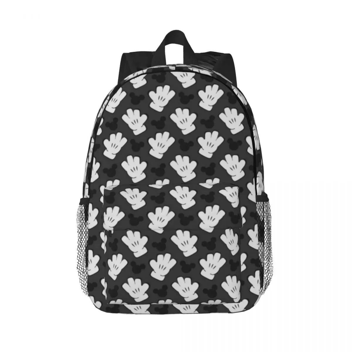 Mickey Mouse Bedrukte Lichtgewicht Casual Schooltas Voor School, Buiten, Winkelen, Kantoor 15Inch