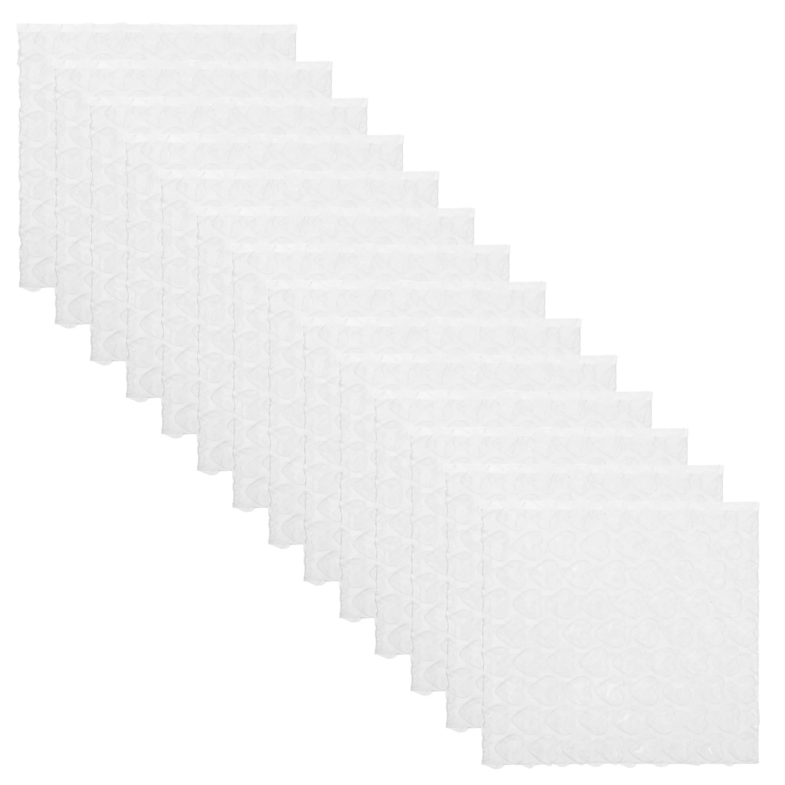 

100pcs Love Bag Thickened Heart Shaped Envelopes for Shipping Packaging Express Mailing Cushioning Pouches Small