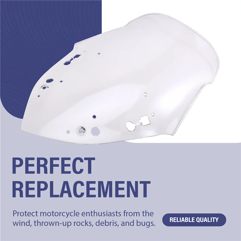 

Front Motorcycle Windscreen Shield Guard Deflector For X-MAX 300 2017-2022