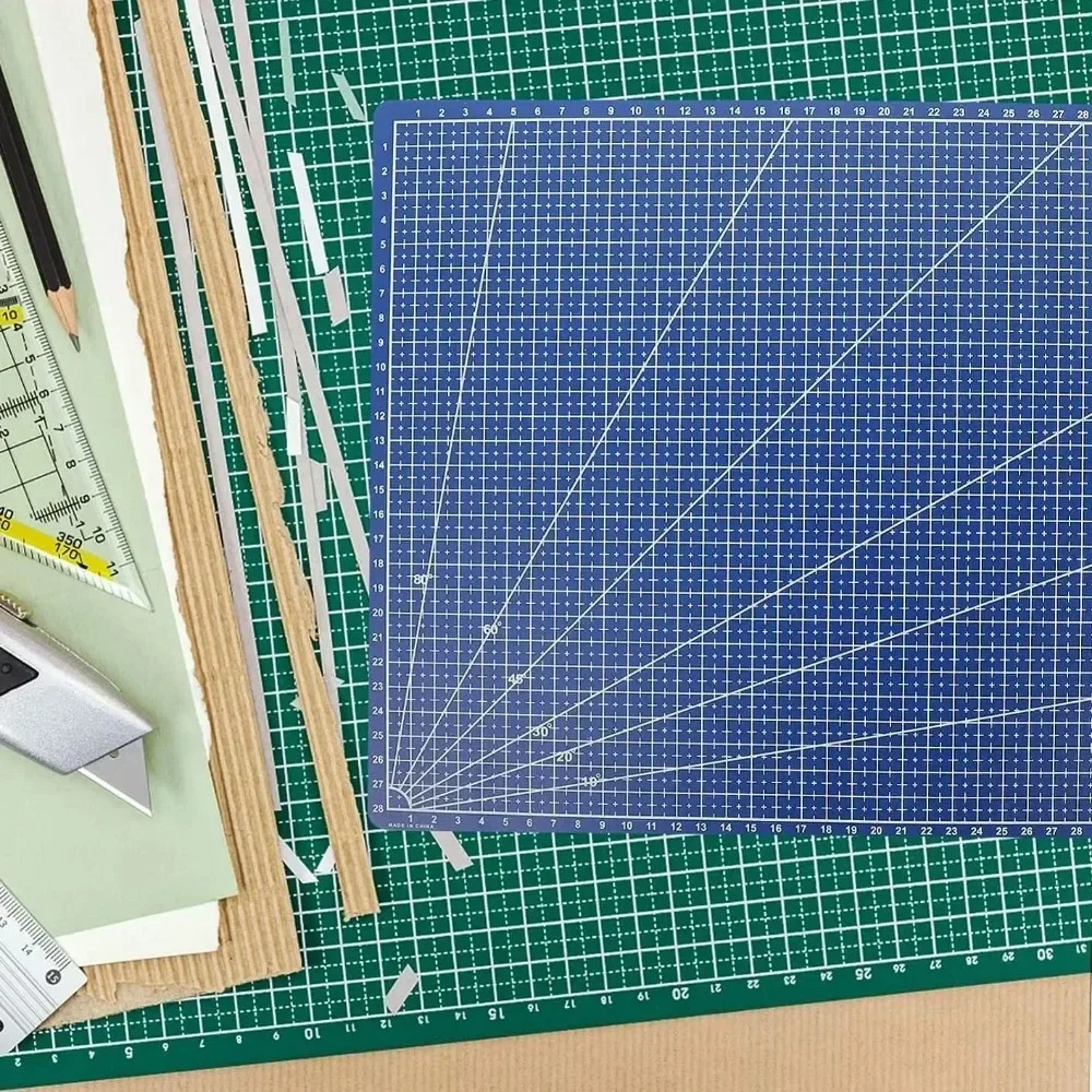 Tapis de découpe A3 en PVC simple face pour établi de couture en Patchwork, couteau de bricolage, planche à découper en cuir de gravure, tampon de coupe en Patchwork