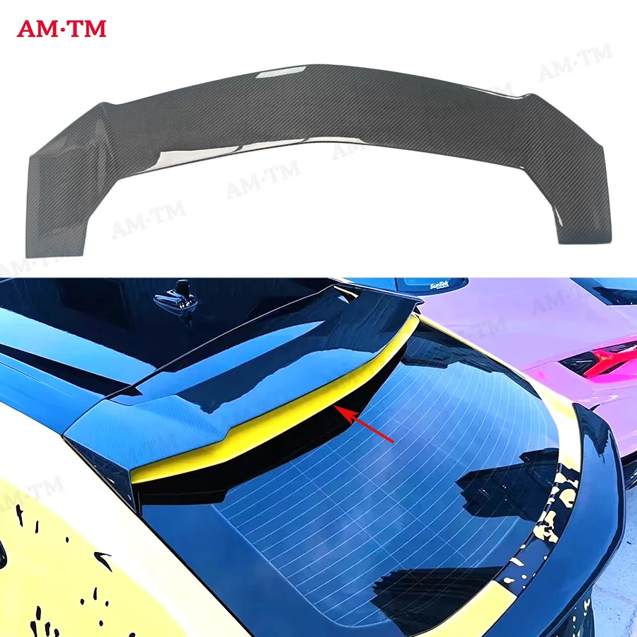 For Lamborghini URUS Roof Spoiler Rear Trunk Spoiler 2017+ Real Dry Carbon Fiber MSY Style Car Tail Trunk Boot Decoration