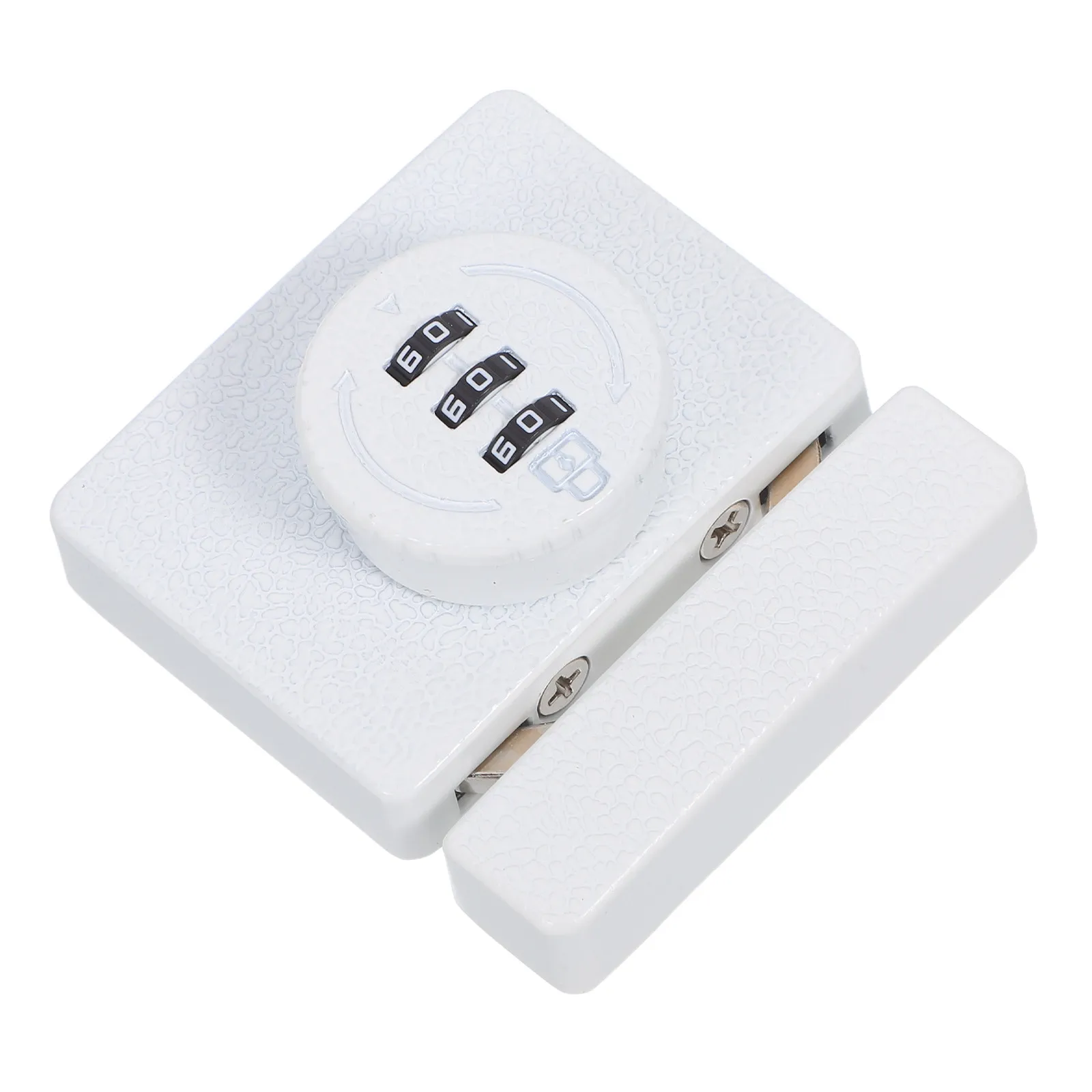 Bifold Door Cabinet Lock Keyless Mechanical Combination Password Lock Zinc Alloy for Wardrobe Cupboard Closet Pantry Sliding