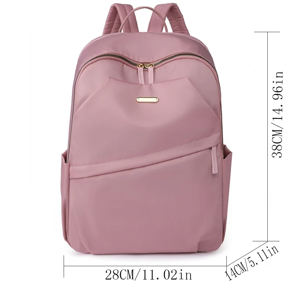 2024 New Anti-theft Fits for 14 Inch Notebook Travel Work College Bags Women Laptop Backpack School Bag Female Casual Rucksack