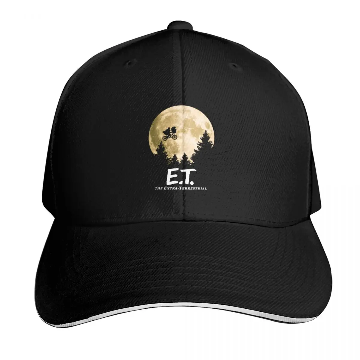 

Art ET The Extra-terrestrial The Moon Baseball Cap Kids Hat Thermal Visor black foam party Hat Elegant Women's Hats Men's