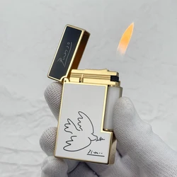 Picasso JT.Dunant Lighter Lacquer Metal Brass Cigar Smoking Cigarette Gadget Outdoors Men Father's Day Best Choice Gifts Unique
