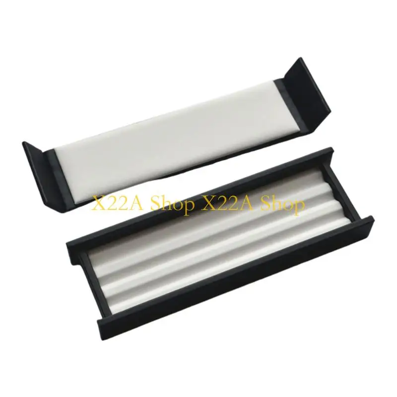 Unique 2 Piece Stone Storage Box Set 5 And 3 Slots Portable Jewelry Organizers For Travel Display