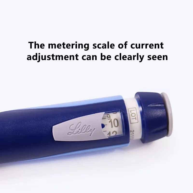 

Eli Lilly II Ручной шприц для инъекций инсулина 2-го поколения Ubile UbiLeulin Медицинское устройство для управления диабетом