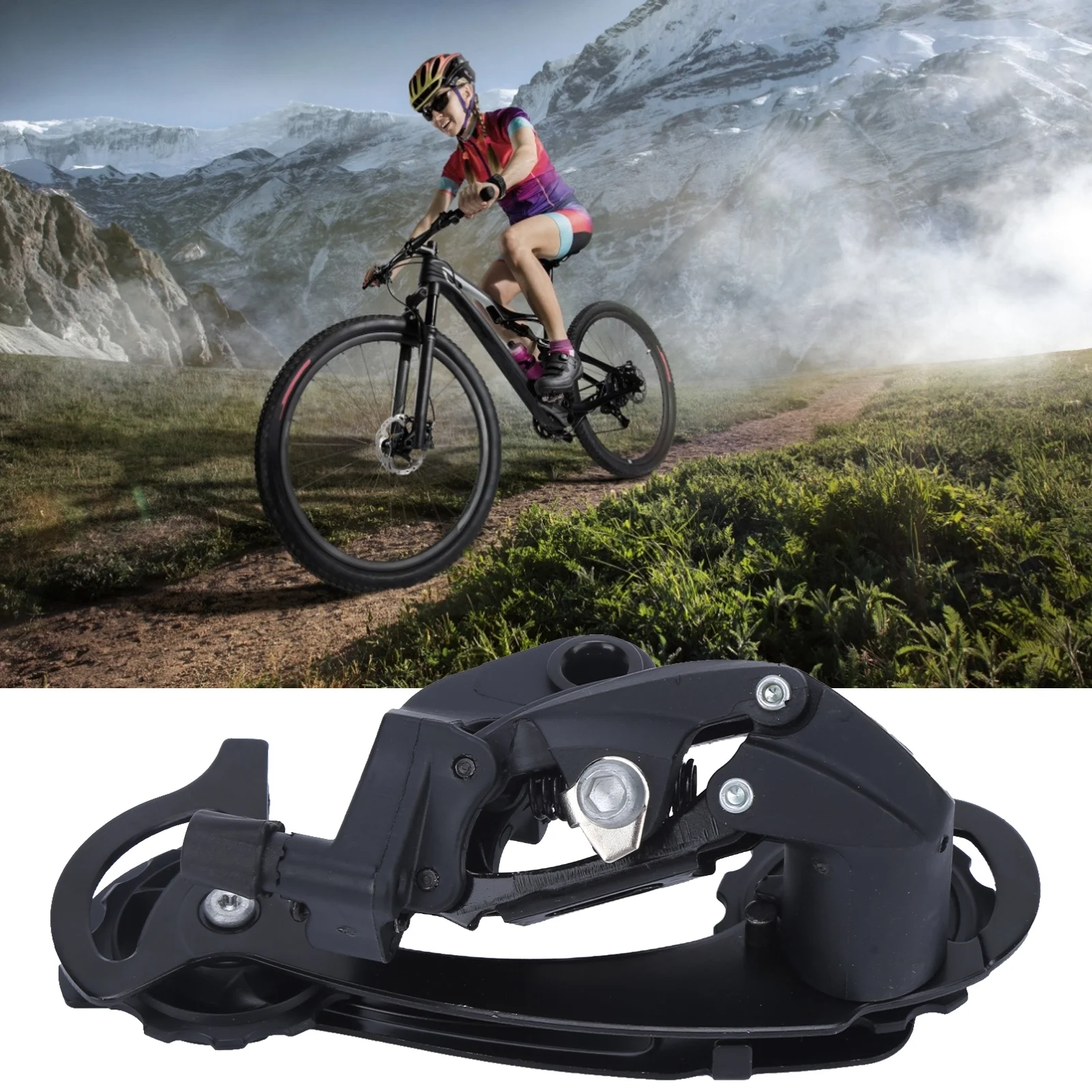 ويك دراجة هوائية جبلية خلفية Derailleur شيفتر خفيفة الوزن دقيقة وعالية القوة متينة سرعة الدراجة Derailleur ملحقات الدراجة