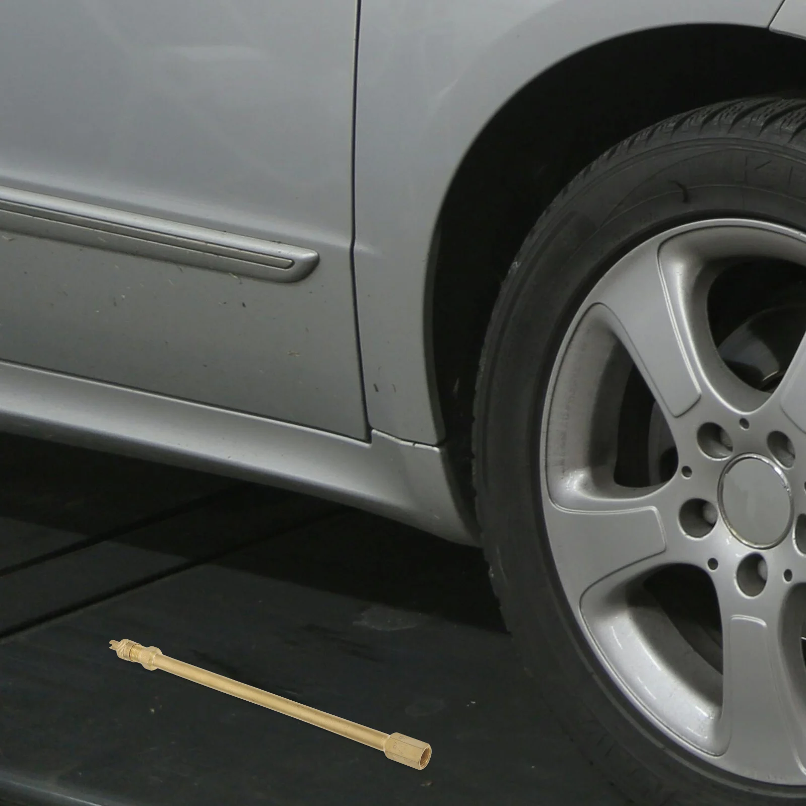 

Tire Valve Extension Rod Copper Reliable Tire Valve Stem Extension Easy Inflation for Car Motorcycle Accessories