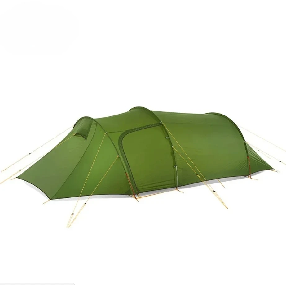 Tunnel Double Tent, Outdoor Camping, Hiking, 2, 3, 4 Persons