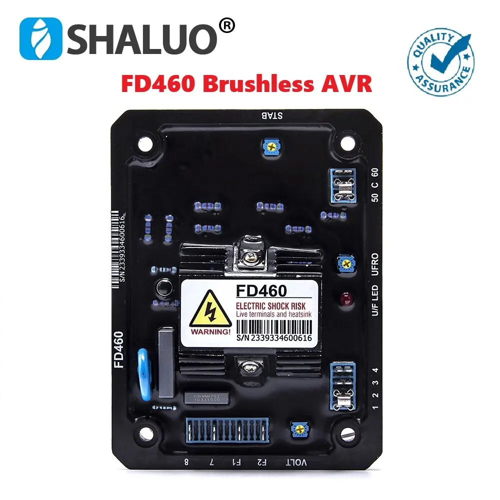 2025 FD460 SX460 AVR Brushless Generator Automatic Voltage Regulator Stabilizer Control Board Alternator Genset Parts