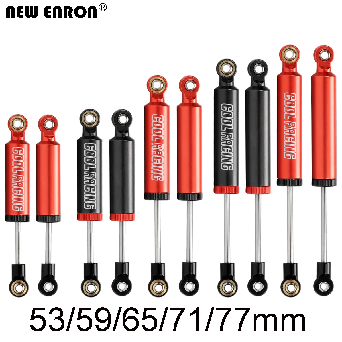 NEW ENRON RC Car Oil Shock Absorbers Built In Damper For 1/12 1/14 1/16 1/18 1/24 RC Crawler Truck Buggy Offroad Vehicle Parts