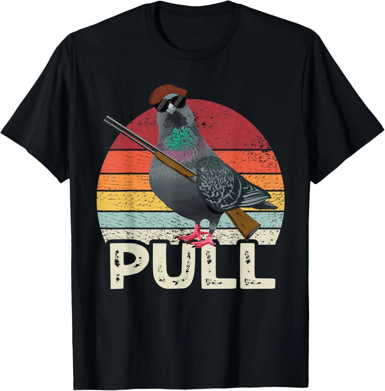 NEW Pull Clay Pigeon Target Trap Shooting Skeet Shooting T-Shirt