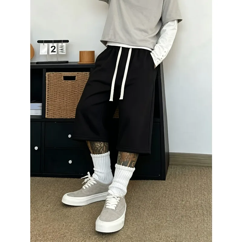 Summer Fashion Simple Men's Shorts Summer New Style Men's and Women's Sports Retro Street Style