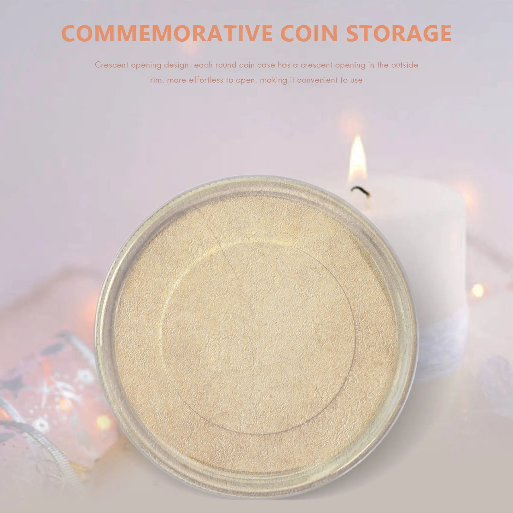 46 Mm Coin Capsules Holder And Protect Gasket Coin Holder Case Box For Coin Collection Supplies (8 Sizes, 30 Pieces)