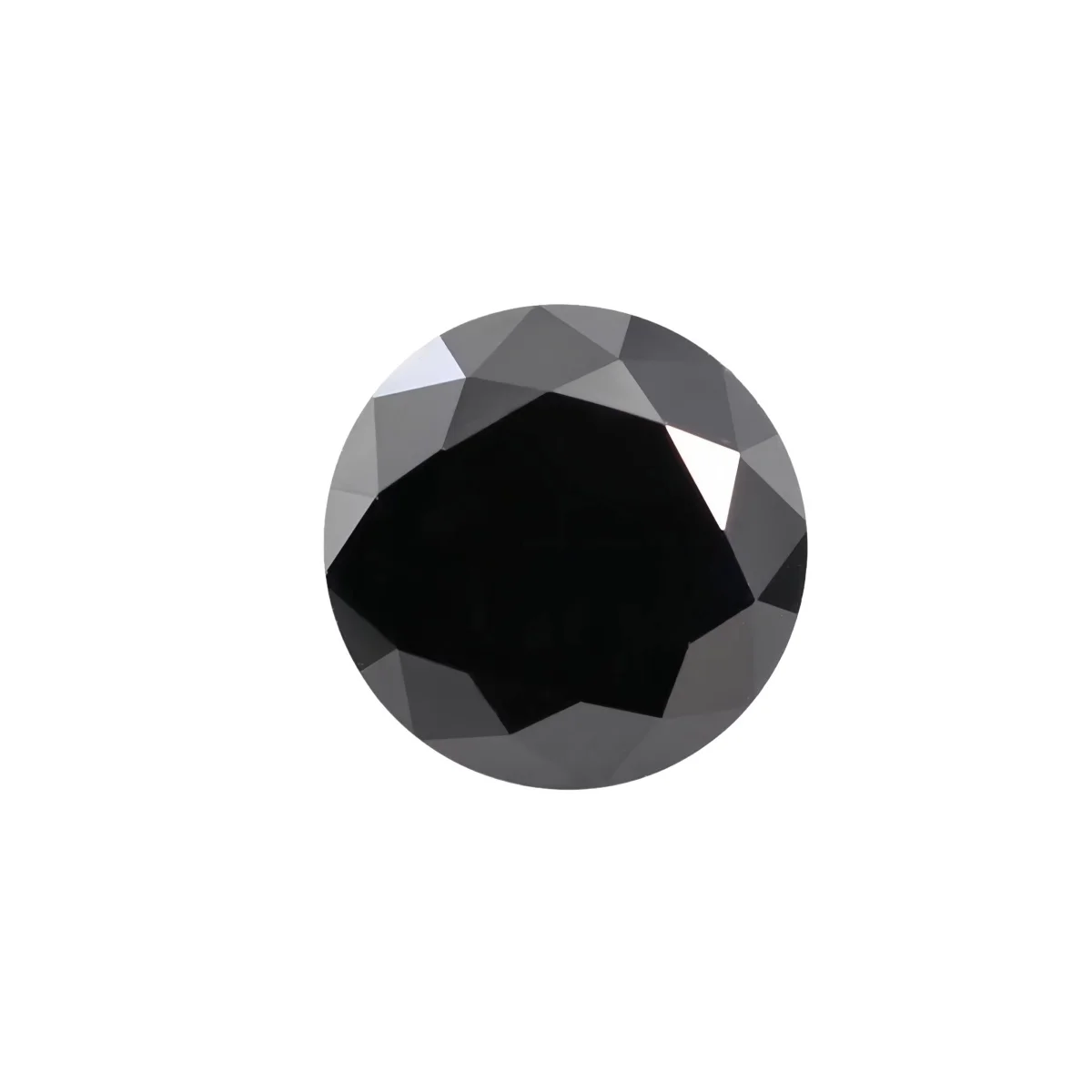 Round Faceted Brilliant Cut Natural Black Spinel 3.5mm-10mm Ideal for Wax Casting
