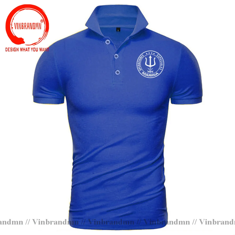 Classic Mexician Marines Polo Shirts Military Army Mexico Marina Special Operations Forces Operaciones Especiales Shirt