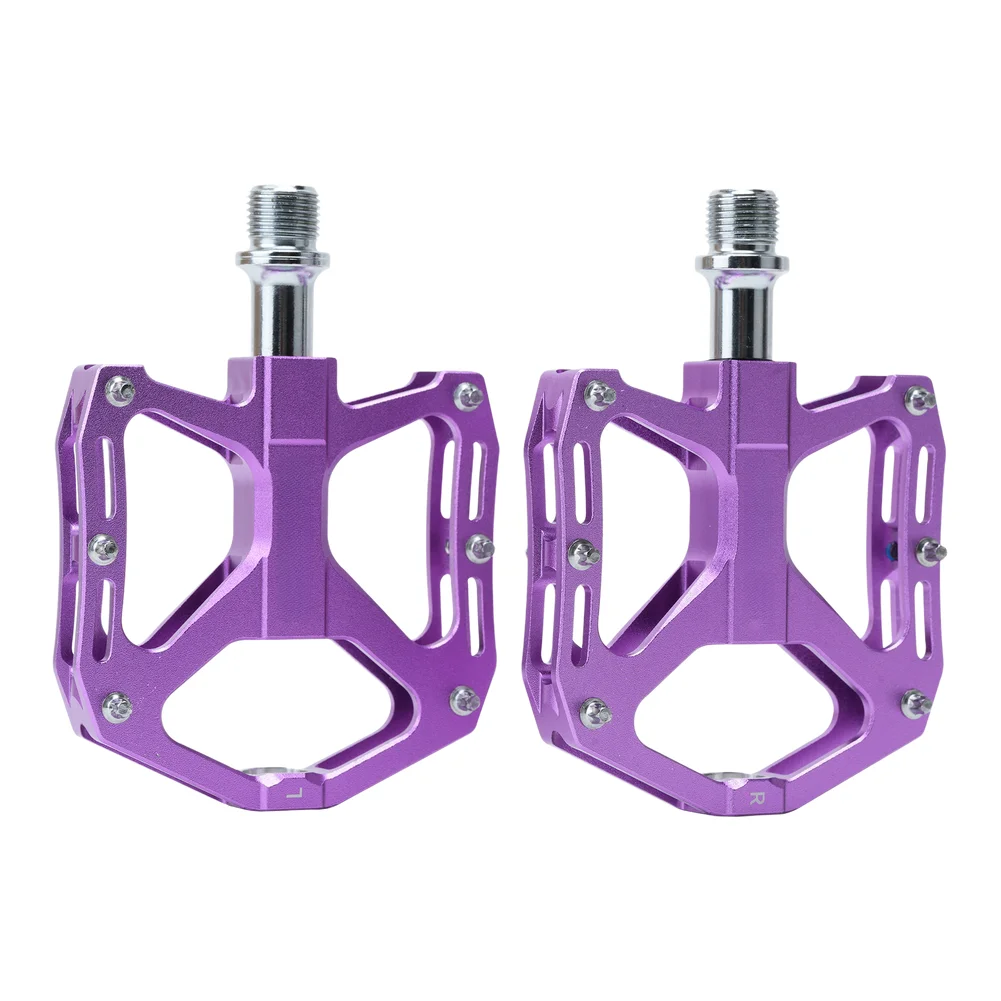 3-Bearing Pedals with Dual Layer Seals for Folding Bikes P8 P10 For Neo CNC Aluminum Alloy 117x86x13mm Dimensions