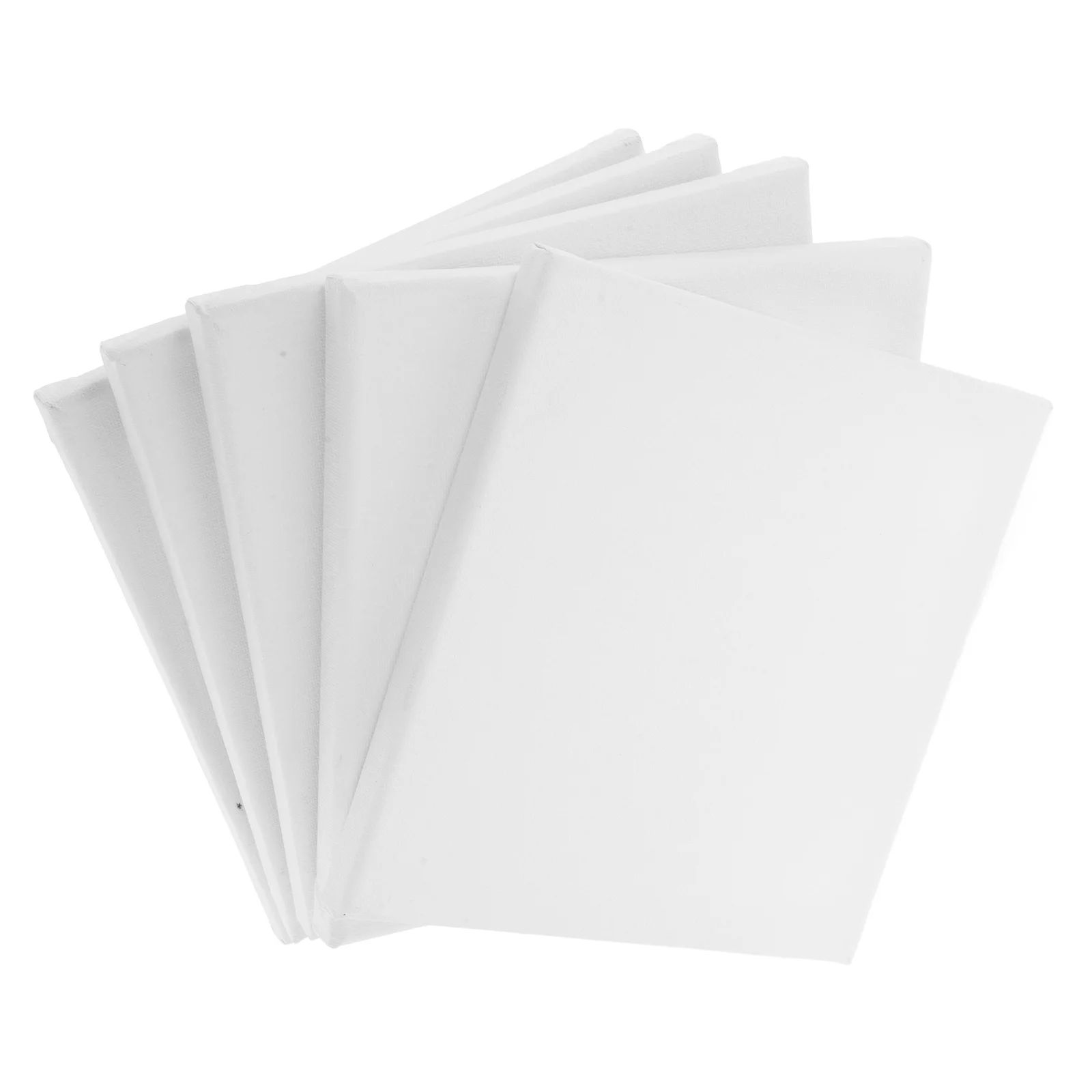 

5Pcs Oil Painting Canvas Boards Simple Safe Canvas Wood Material Drawing Panels for Beginners Artists Painting Practice DIY Art