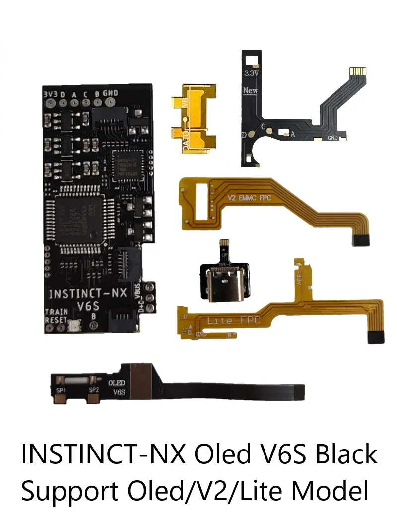 INSTINCT OLED V6S Chip Pico RP2040 Zero Picofly pi pico