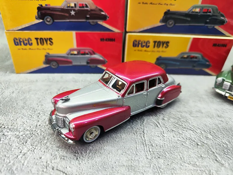 GFCC Model Toy Car 1/43 Scale 1941 Fleetwood Series Sixty Special Toys Vehicle Classic Collection Gifts