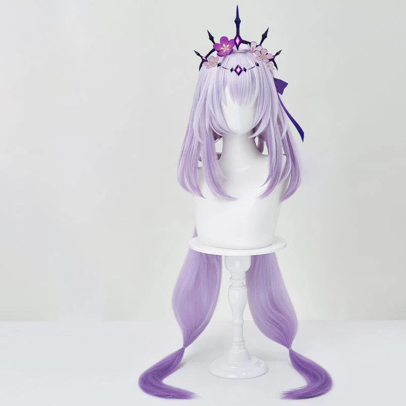 

Castorice Hyacine Wig Game Honkai: Star Rail Halloween 100cm Long Hair Castorice Cosplay Headwear Free Cap Accessory