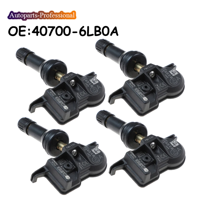 Автомобильные аксессуары TPMS, датчик давления в шинах 40700-6LB0A 407006LB0A PMVE101, Φ для Nissan QX50 Titan 2016-2019 Автомобильные аксессуары TPMS, датчик давления в шинах 40700-6LB0A 407006LB0A PMVE101, Φ для Nissan QX50 Titan 2016-2019