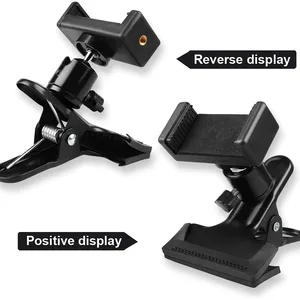 360 -Grad -Telefonunterstützung, Gitarrenkopfclip, Live -Streaming -Stativ, Desktop -Musik, Ukulele, 1PC 8 Hauptverkäufe für Violao - №6