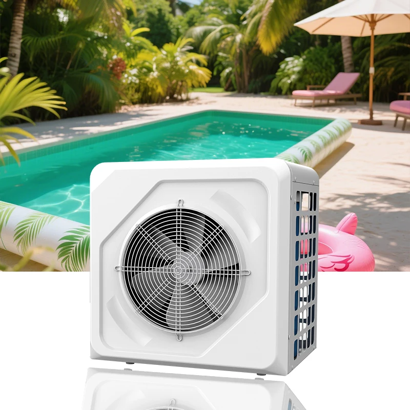 Mini Swimming Pool Air Heat Pump 5kw R32 Refrigerant Tankless App-Controlled Heated Pool Pump