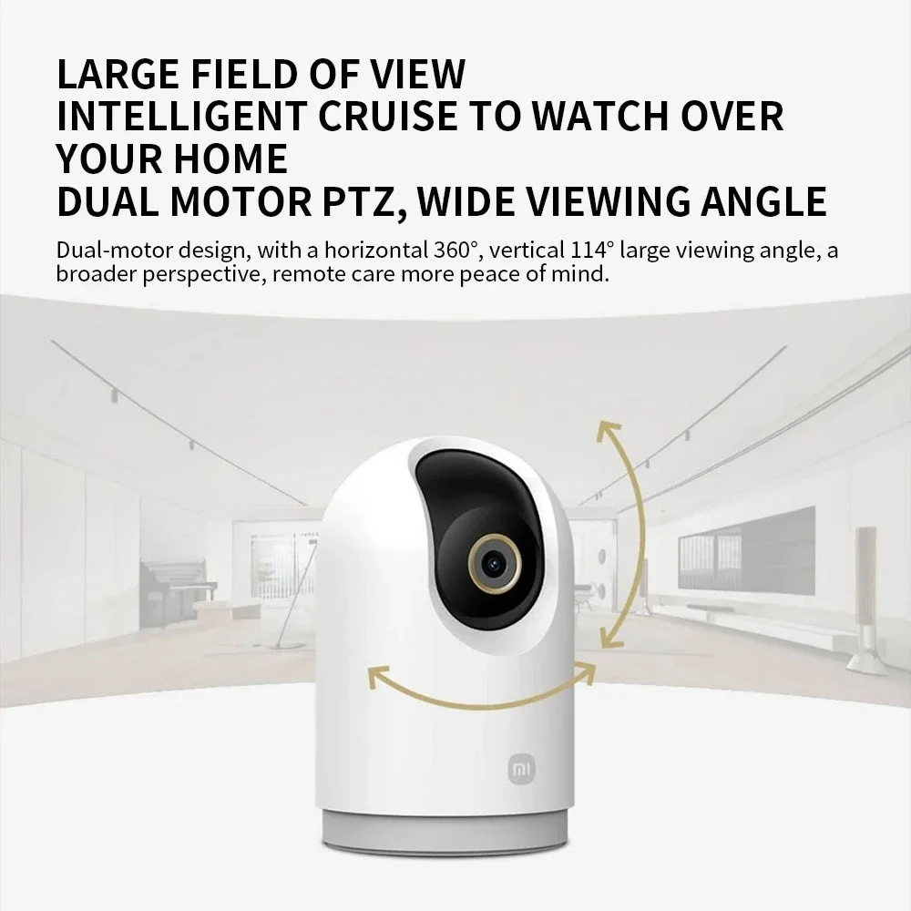 Xiaomi Smart Camera 3 Pro PTZ-versie Full Color HDR 2,4 / 5GHz Mesh Gateway AI / Menselijk / Huisdier / Baby Cry-detectie 360 °   Beveiligingsmonitor