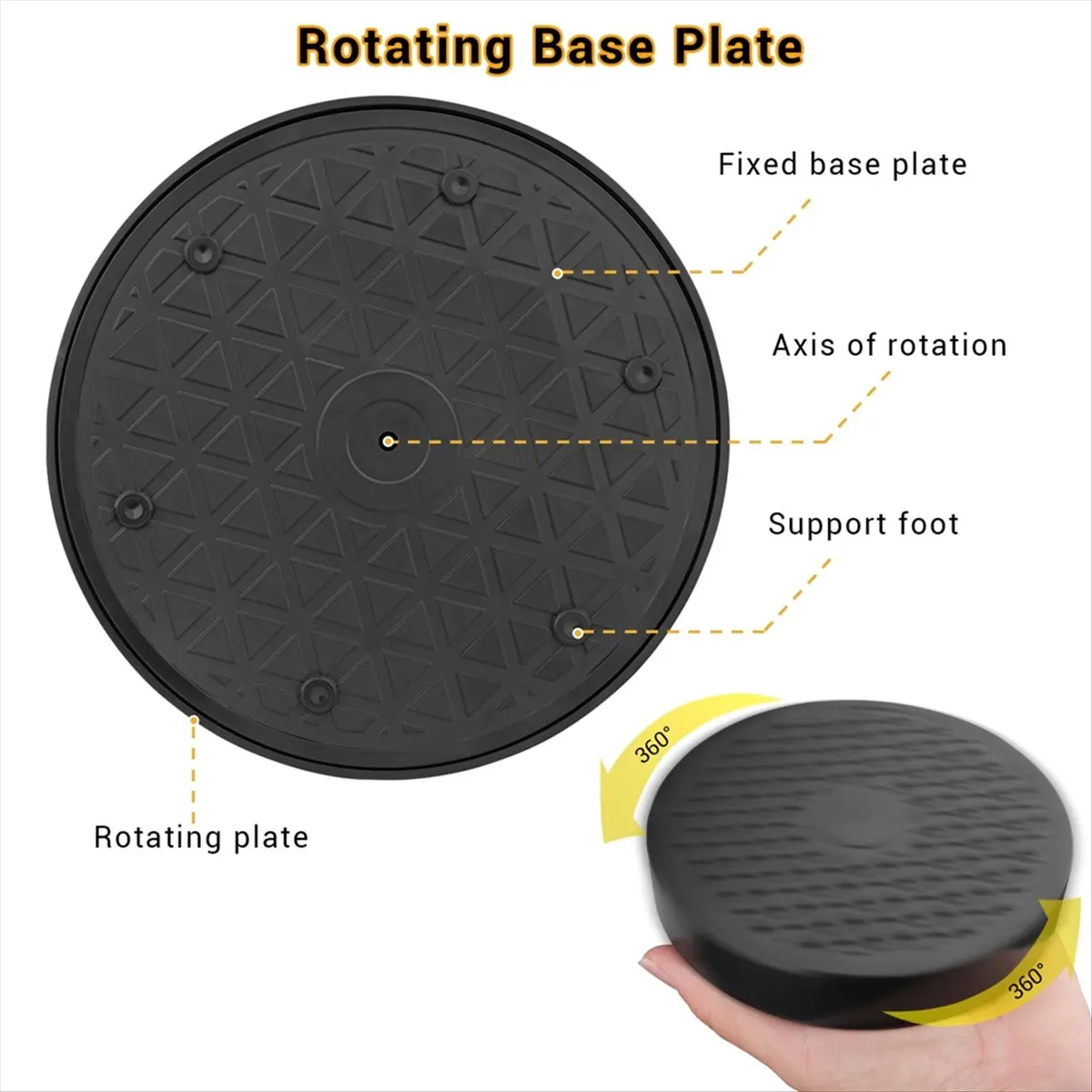360 Degree Rotation Model Painting Stand Base Holder Model Stand Plastic