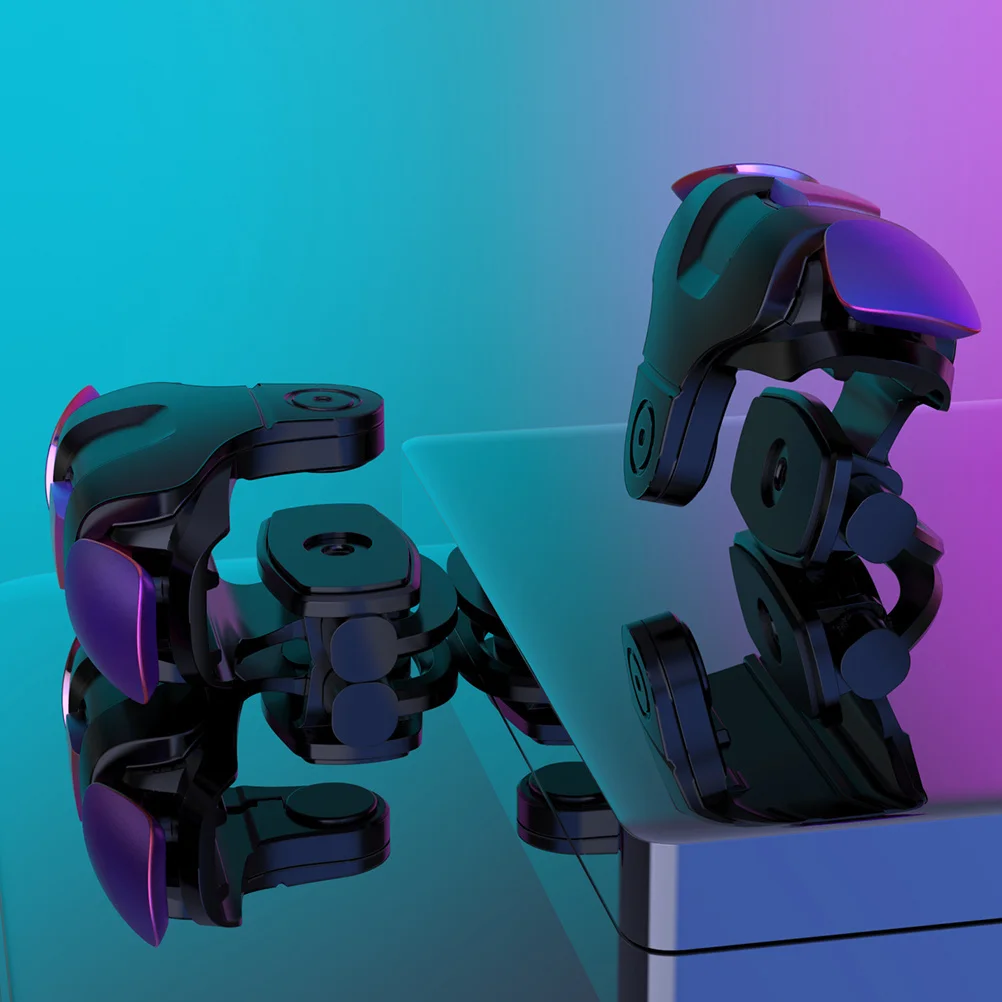 

1Pair Metal Mobile Game Trigger Durable Phone Game Handle Button Controller Portable Lightweight for Smartphones