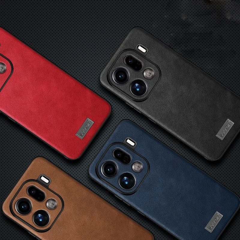 ل ممن لهم البحث X9 برو حافظة جلدية فاخرة مضادة للصدمات للهاتف ممن لهم البحث X8 X7 الترا الهاتف الغطاء الخلفي الواقي العثور على X8S زائد X6 #6