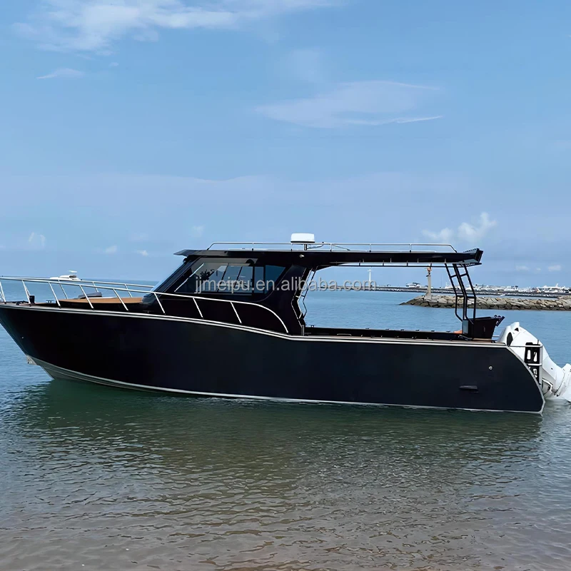 Durable Aluminum Alloy Fishing Boat Multi-Functional Center Cabin Boat with Walk Around Aluminum Passenger Cruiser Fishing Boats