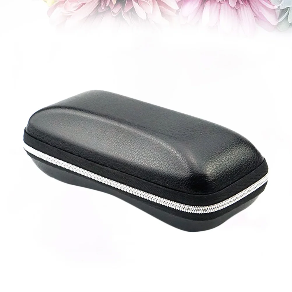 

Pu Glasses Case Anti-Collision Zipper Design For Kids Adults Portable Sunglasses Box Eyeglasses Holder Travel Case
