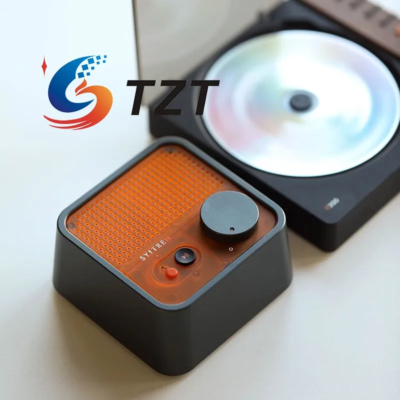 TZT Syitren Black/Cheese-yellow N100 Bluetooth Speaker for Syitren USB Type-C Portable Bluetooth Speaker Support AUX Input