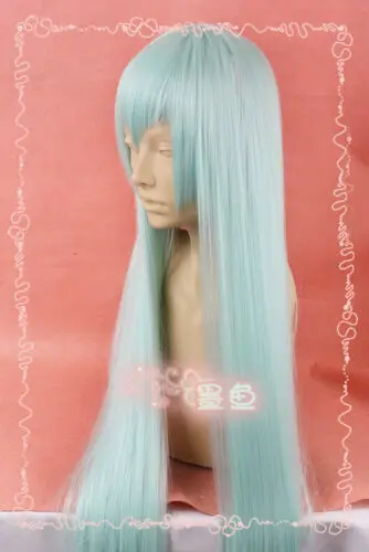 Touken Ranbu The Sword Dance Kousetsu Samonji Water Green Аниме Косплей Парик Волосы