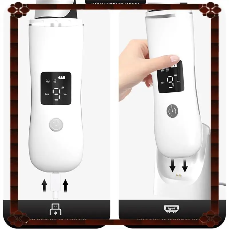24-Hour Delivery Instrument Ultrasonic Facial Blackhead Resurfacing Machine, Beauty Cleansing Tool Ultrasonic Technology