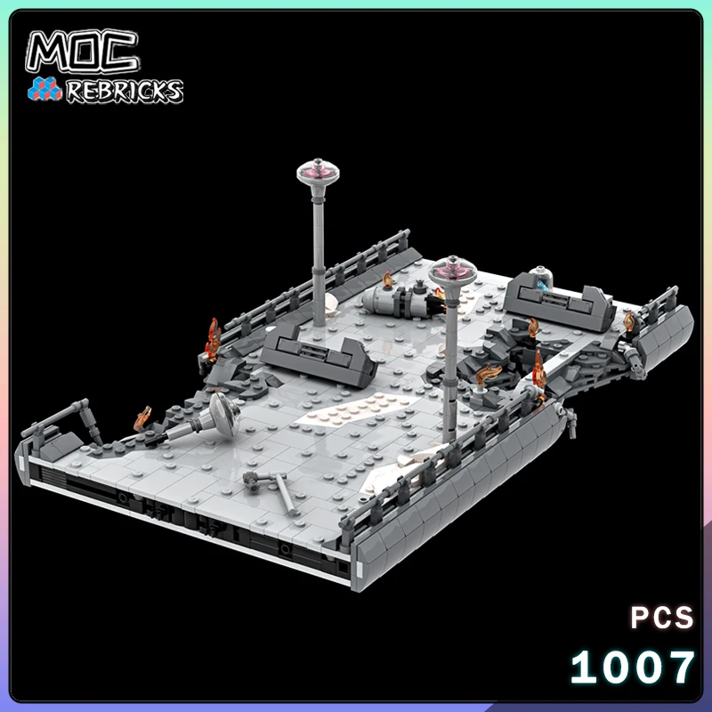 

MOC Building Blocks Space Series Mygeeto Bridge DIY Assembly Model Puzzle Senior Originality Bricks Toys Holiday Gifts