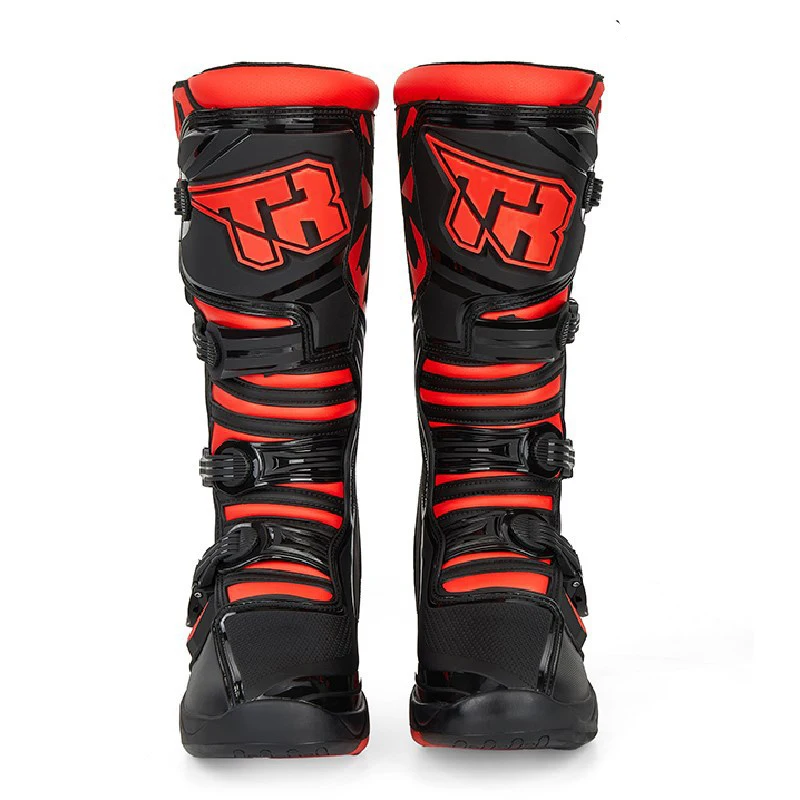 Non-slip Motocross Boots Anti Fall And Wear-resistant Motorcycle Boots Men's And Women Racing Boots Safe Riding Equipment