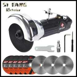 Pneumatic Angle Grinder Wheel, Air Grinder Tool for Metal, Wood Cutting, Polishing Machine, 8Pcs Cutting Discs