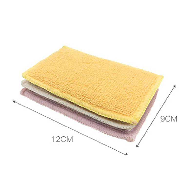 New Reusable Washable Kitchen Scrub Sponge Accessories Cleaner Low Price Items Dish Washing Brush Scouring Pad Tools And Gadgets