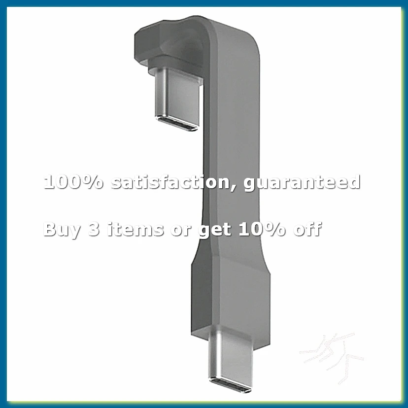 90 Degree Elbow Data Cable TYPE-C to TYPE-C Full-Function Connection Magnetic Hard Disk Box M2 for Phone Hard-Disk 240W-DT30