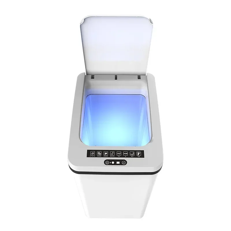 15L high-capacity intelligent tactile sensor box, automatic trash can, induction trash can