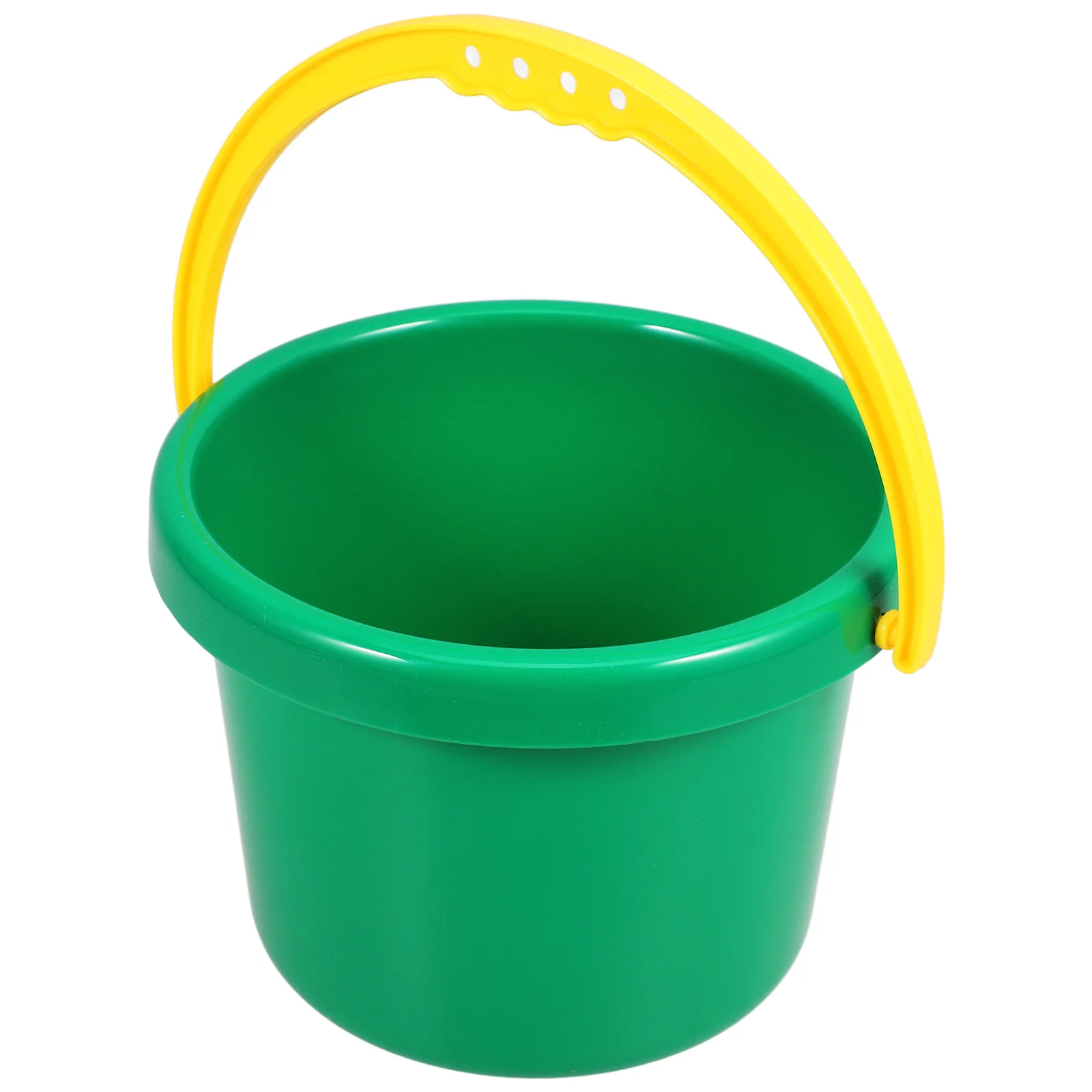 

Outdoor Beach Sand Bucket Plastic Lightweight Ergonomic Handle Durable PP Material Pail for Multi-Use Digging and