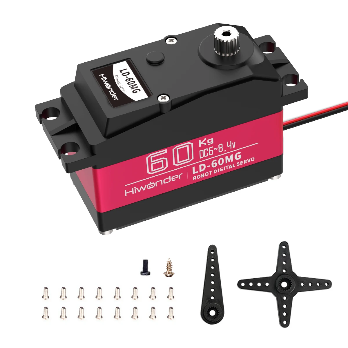 Hiwonder LD-60MG 60KG High Torque Single Shaft Digital Servo for RC Car