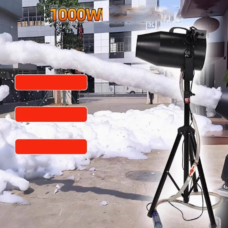 

110v/220v Cannon Bubble Foam Jet Machine With Trestle Water Pump For Pool Party Kindergarten Kid school Child Waterpark Beach Su